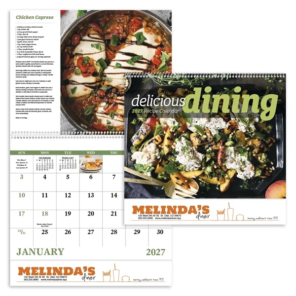 Good Value™ Delicious Dining - Spiral Calendar