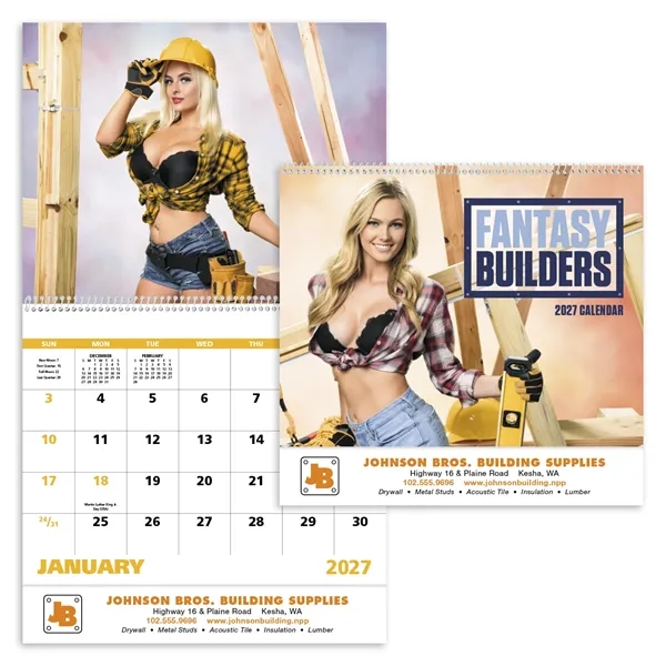 Good Value™ Fantasy Builders - Spiral Calendar