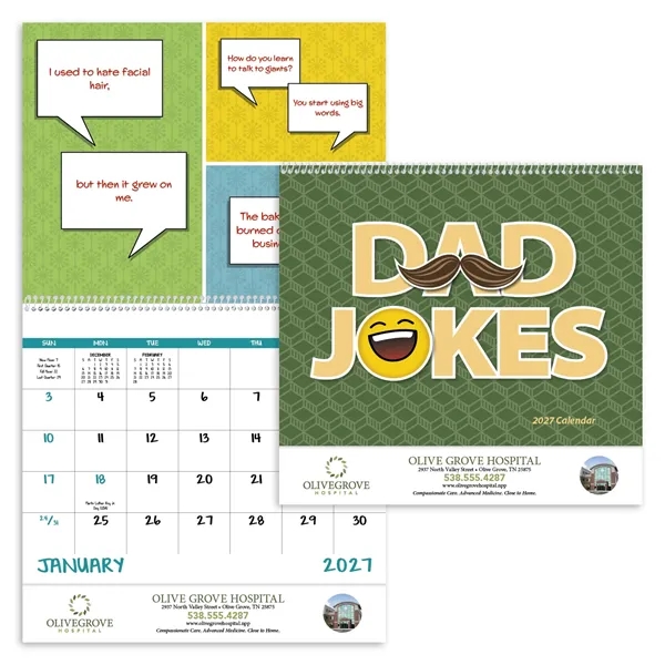 Good Value™ Dad Jokes - Spiral Calendar