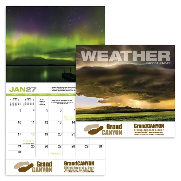 Products Weather Almanac Appointment Calendar - Stapled