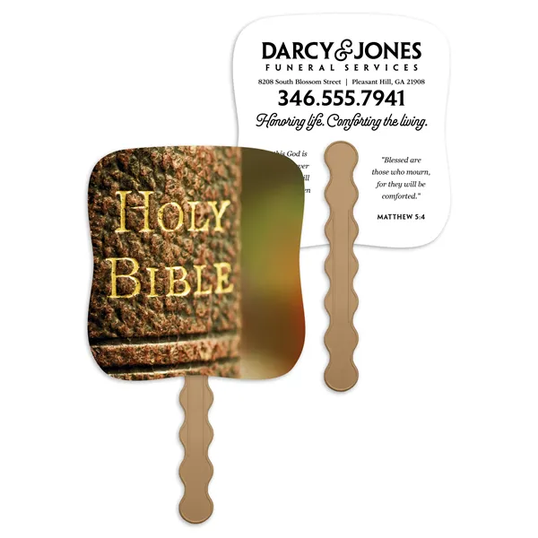 Skinner & Kennedy® Holy Bible - Pictorial Fan
