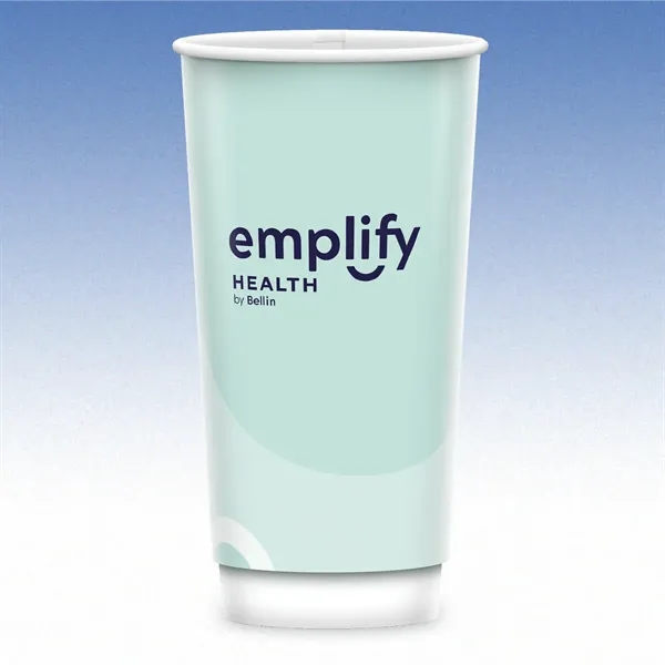 21 oz Recyclable Double Wall Paper Cups