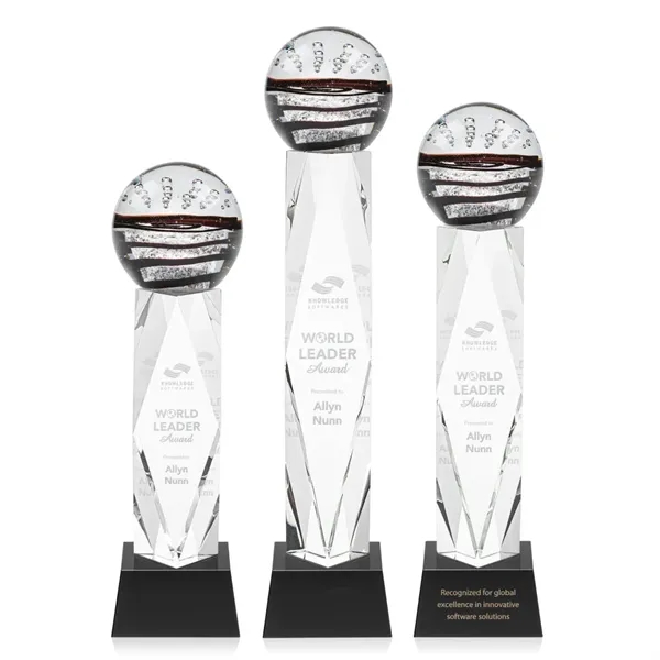 Serenity Award on Toscana Base - Black