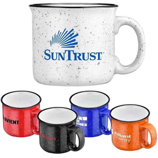 15oz. Speckled Ceramic Wide-Rim Mug