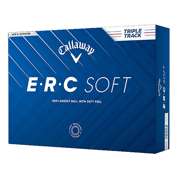 Callaway ERC Soft Triple Track Golf Balls w/ Free Setup