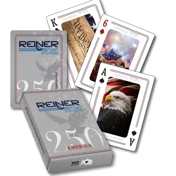 America's 250th Semiquincentennial Playing Card Deck