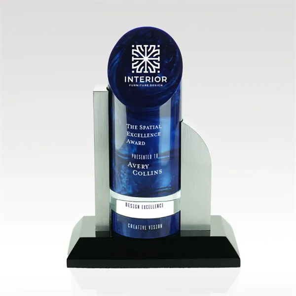New York - Perpetual Puck Award - Metal and Resin Cylinder