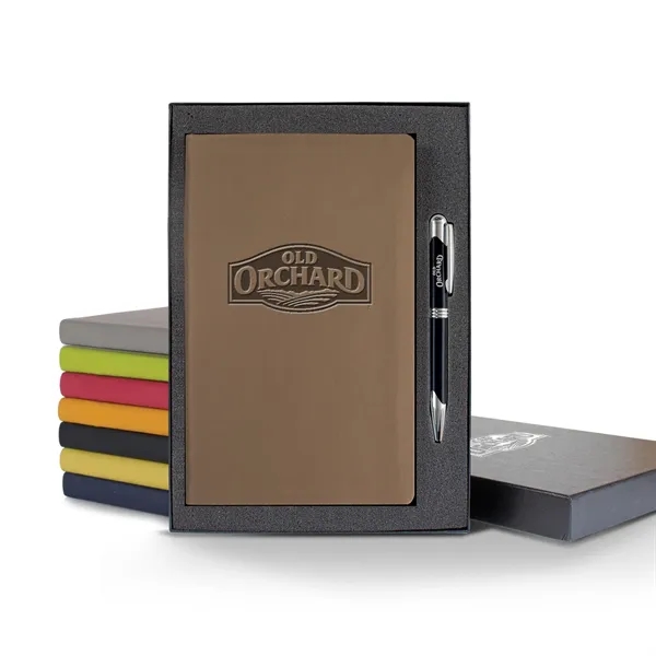 ApPeel Slim Medio Lined Apple Page Journal Gift Set