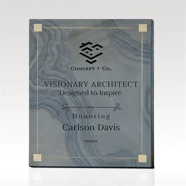 Multi-Color Slate Plaque