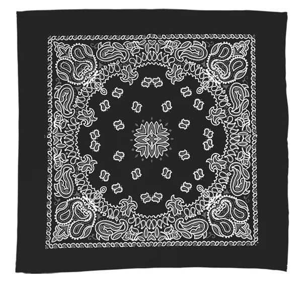 Garyline® 22" Bandana with Stock Paisley Pattern