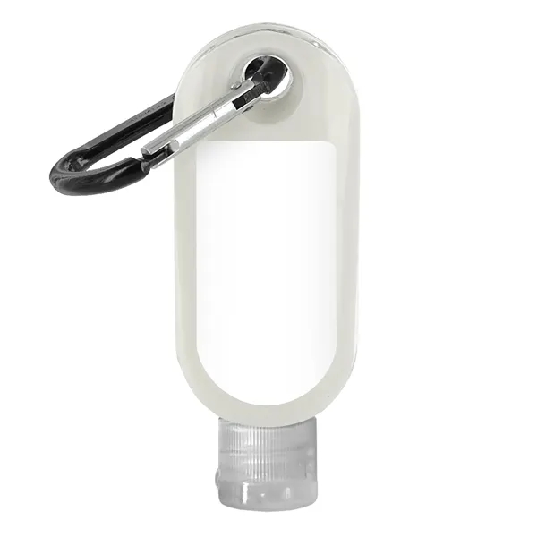 SPF-30 Sunscreen in Clear Bottle with Carabiner - 1.9 oz.