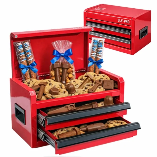 The Tradesman's Treat - Chocolate and Cookie Tool Box
