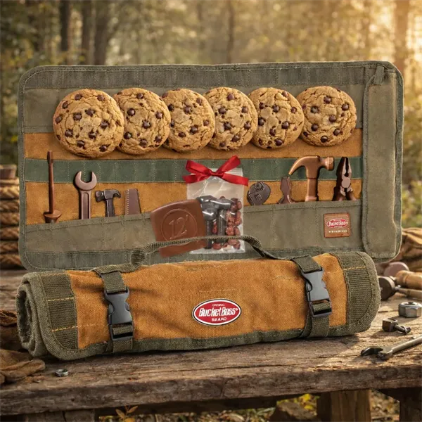 The Contractors Cookie and Chocolate Tool Roll Bag