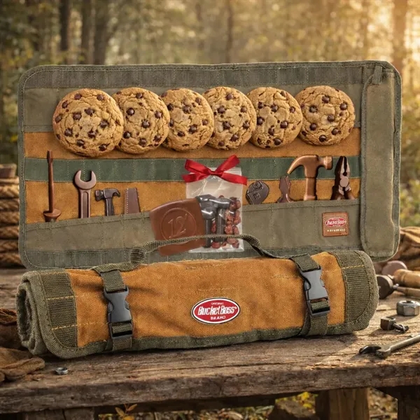 The Contractors Cookie and Chocolate Tool Roll Bag