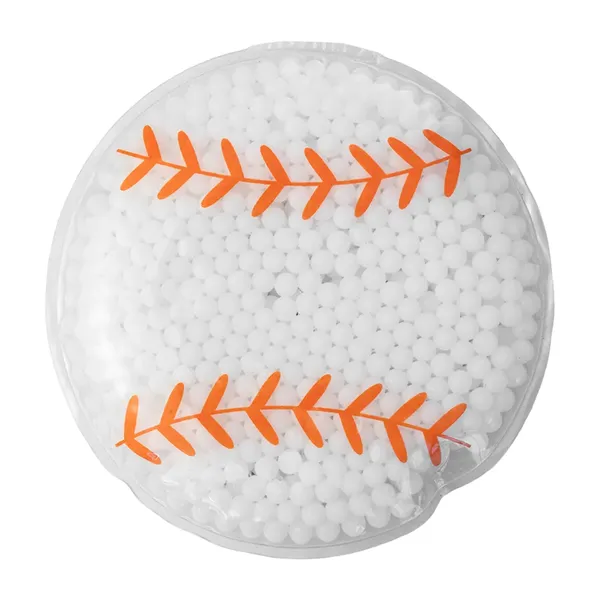 Baseball Gel Beads Hot/Cold Pack