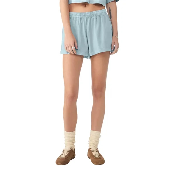 BELLA+CANVAS Women's Heavyweight Garment-Dyed Short