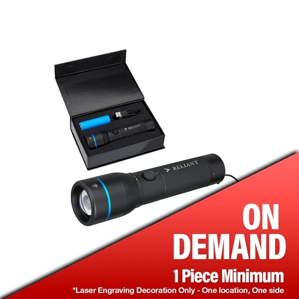 Urban Peak® Rechargeable 20W Crosshatch Flashlight