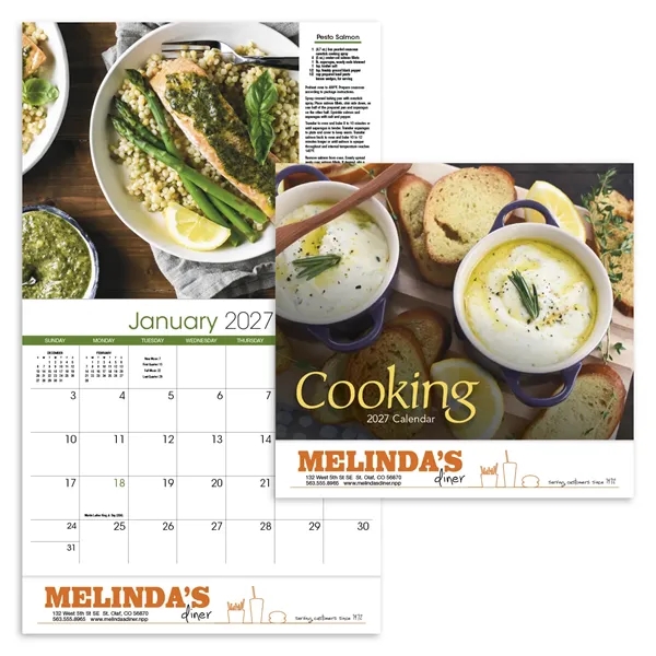 Products Cooking Appointment Calendar - Stapled