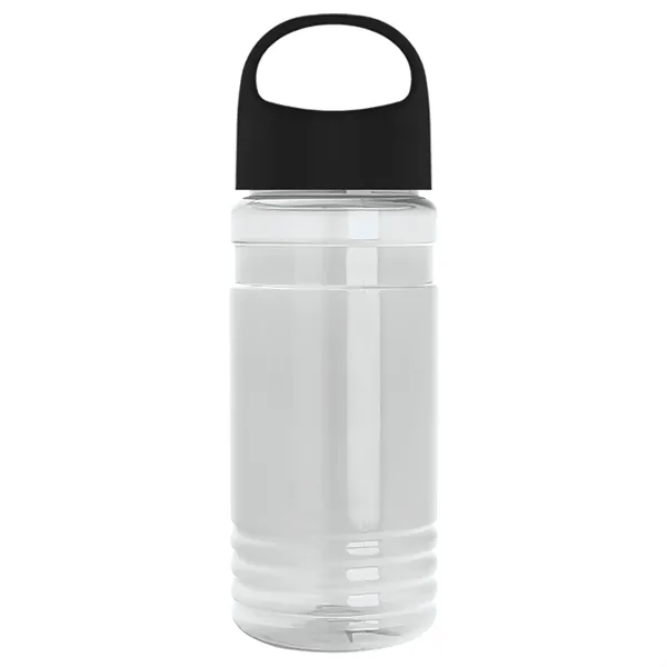 Garyline® Groove Tritan® Bottle with Oval Crest Lid - 20 oz.