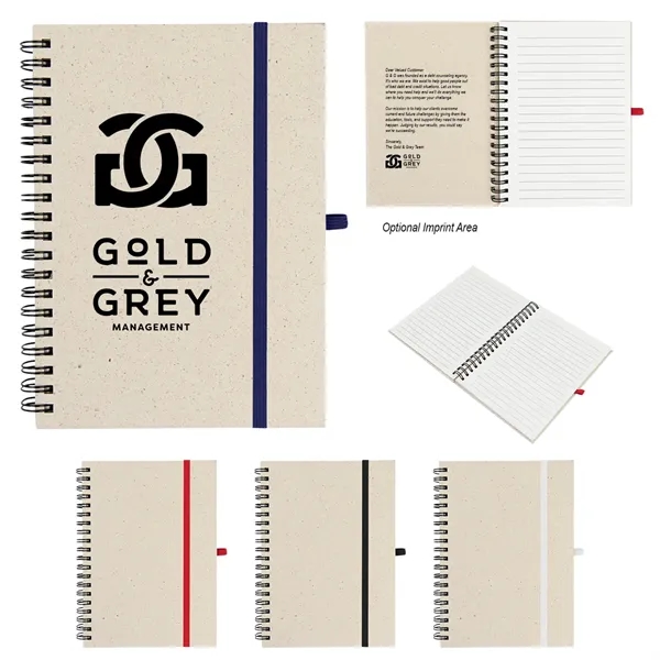 Natural Paper Spiral Notebook