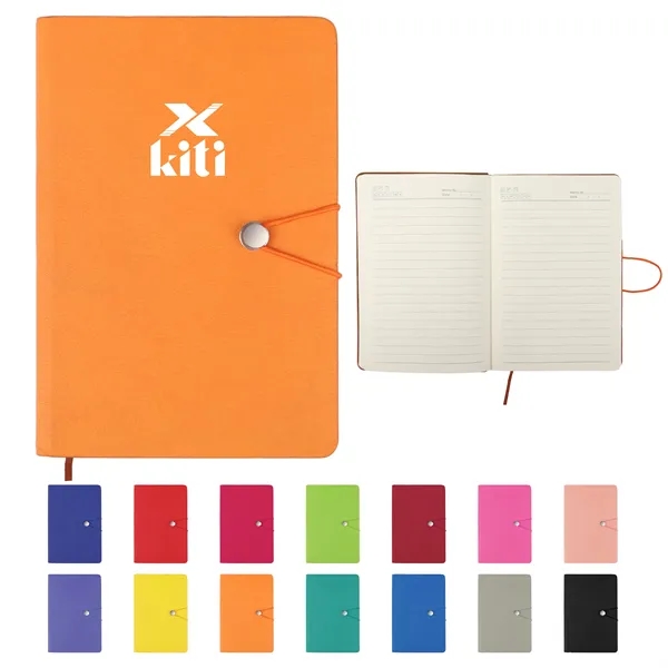 A5 Hardcover Leather Business Notebook 100 Sheets