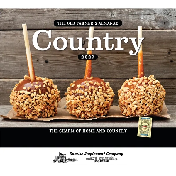 The Old Farmer's Almanac® Country: 2027 Stapled