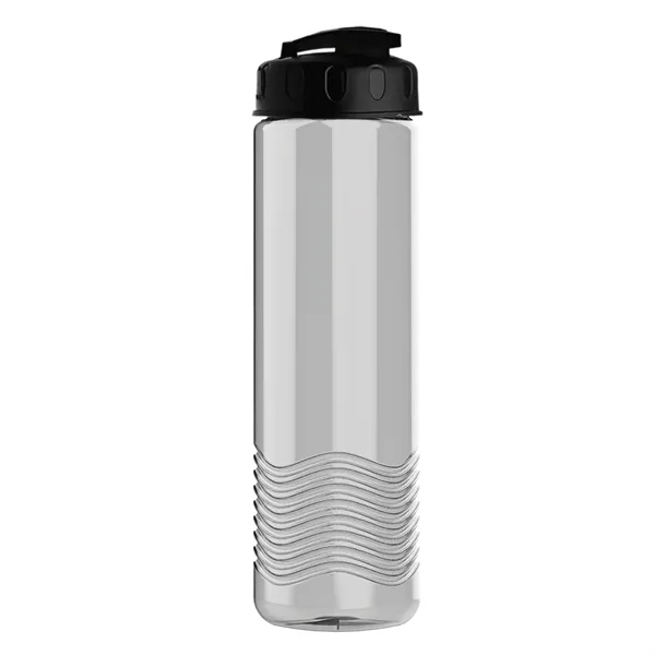 Garyline® Wave Tritan® Bottle with Flip-Top Lid - 24 oz.