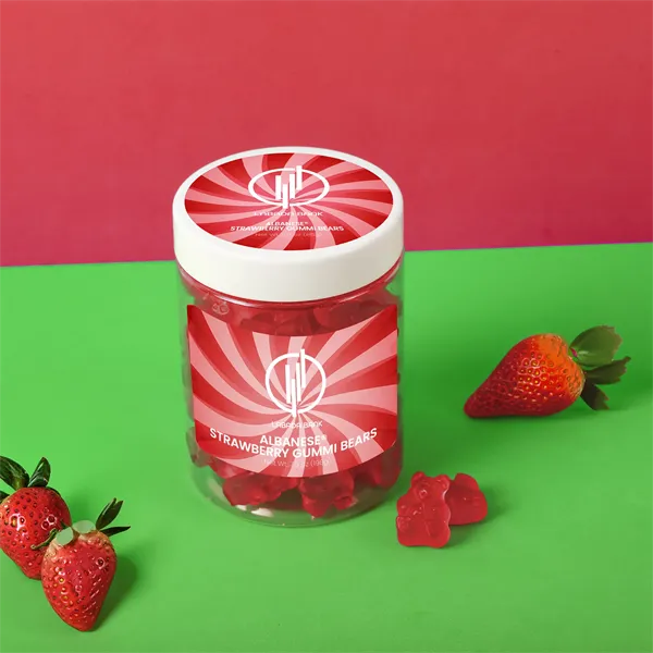 Albanese Strawberry Gummi Bears: Large Jar
