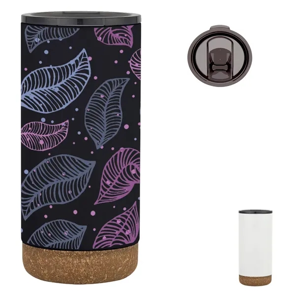 16 Oz. Full Color Wellington Stainless Steel Tumbler