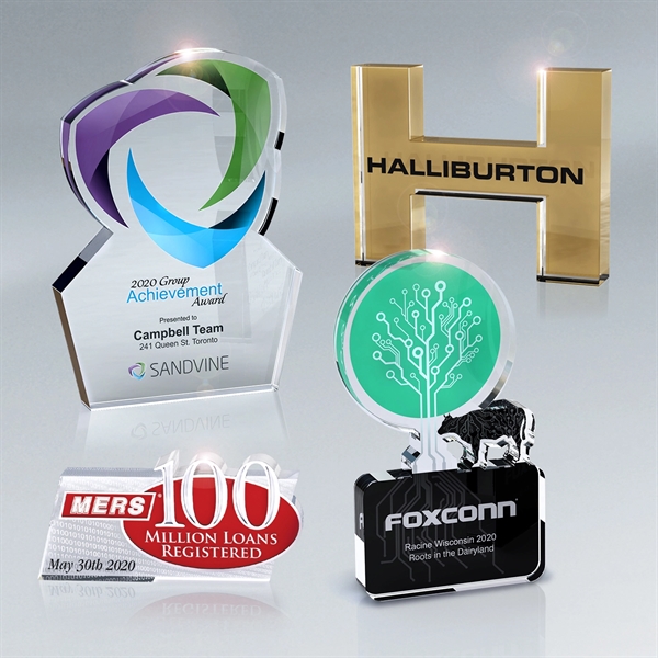 Laser-Cut Lucite Contour