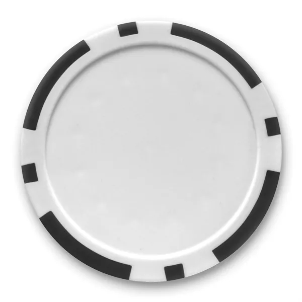 Colored 2-Ball, 1-Poker Chip Par Pack