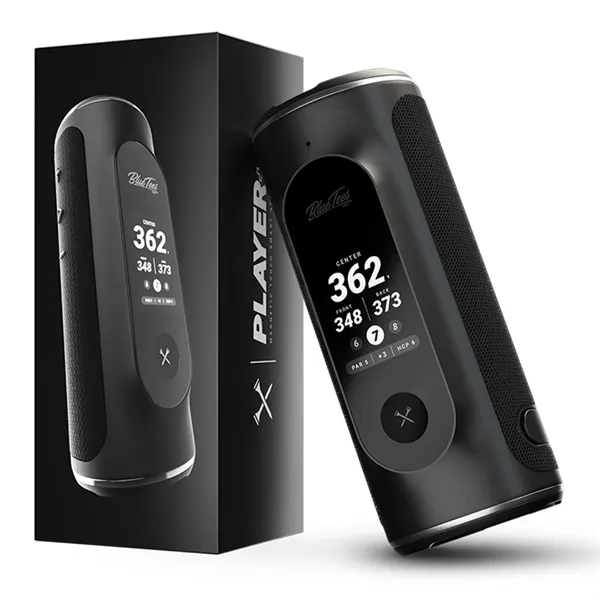 Blue Tees Player+ GPS Magnetic Golf Speaker