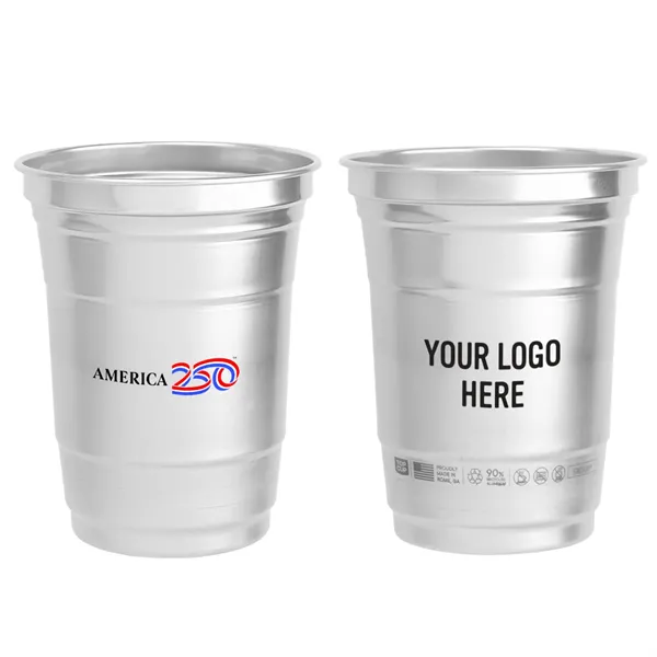 America250™ 16 Oz. Top Cup Aluminum Cup