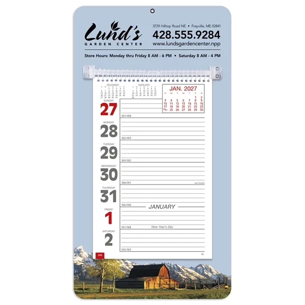 Triumph® Calendars Full-Color Weekly Memo Calendar