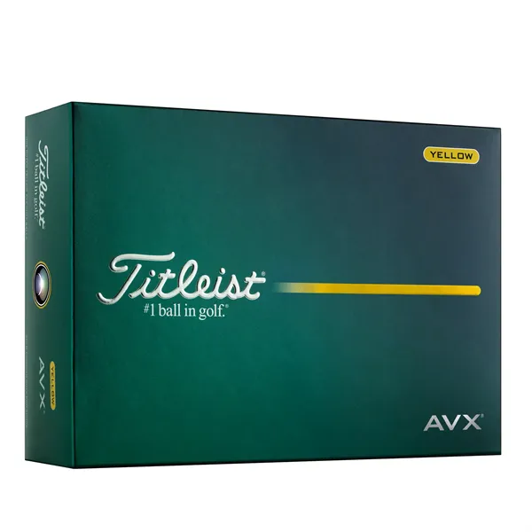 Titleist® AVX® Yellow Golf Ball Std Serv