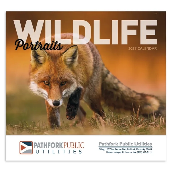 Good Value™ Wildlife Portraits - Stapled Calendar
