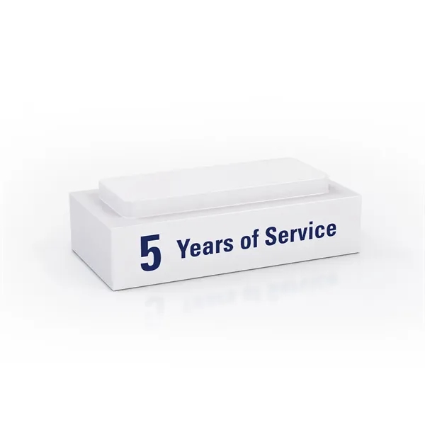 Stackable Award White Acrylic Bar