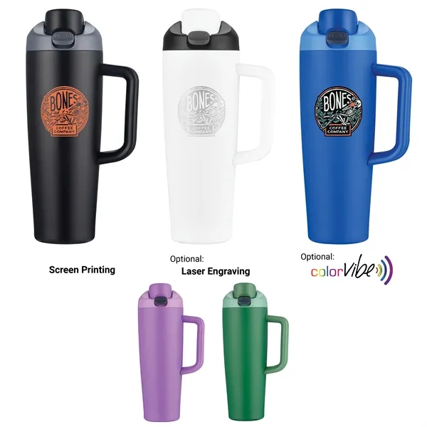 30 oz Pop Straw SipTek Mug