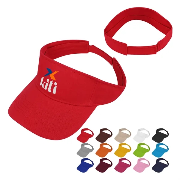 Empty Top Unisex Cotton Sports Sun Visor Hat