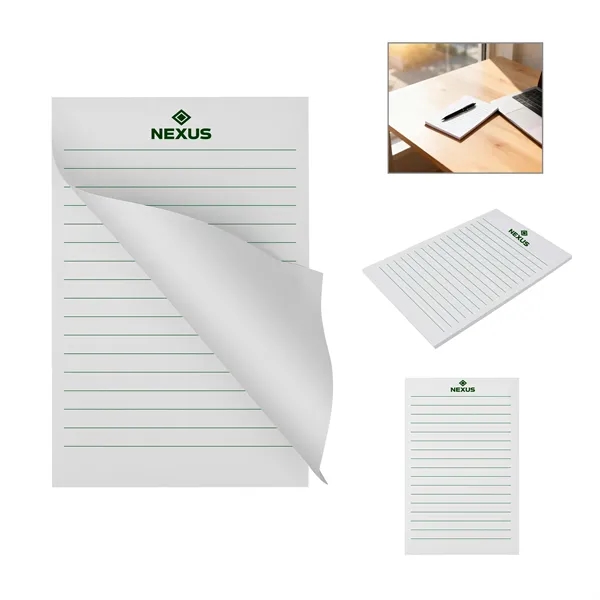 6"x4" Mini Memo Note Pad 25 Sheets CMYK Printed