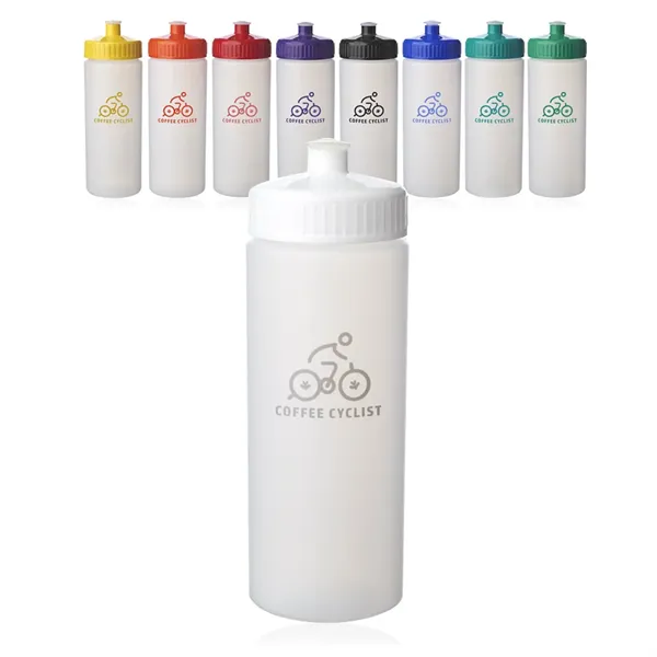 20 oz. Frosted Plastic Water Bottles