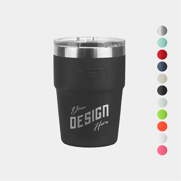 16 Oz YETI® Rambler Stainless Steel Insulated Stackable Cup