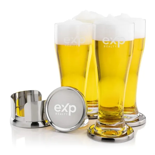 Baldoni Coasters & Muskoka Pilsner Set