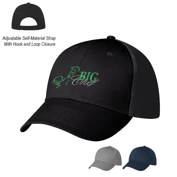 6 Panel Polyester Cap