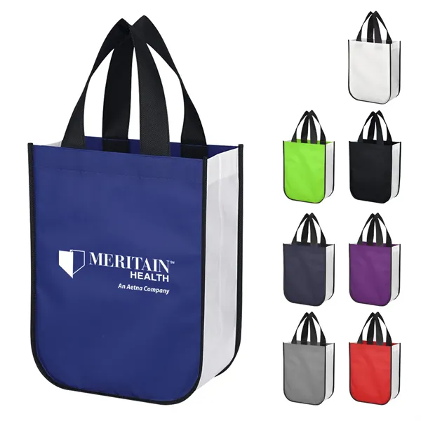 Lola Laminated Non-Woven Shopper Tote Bag