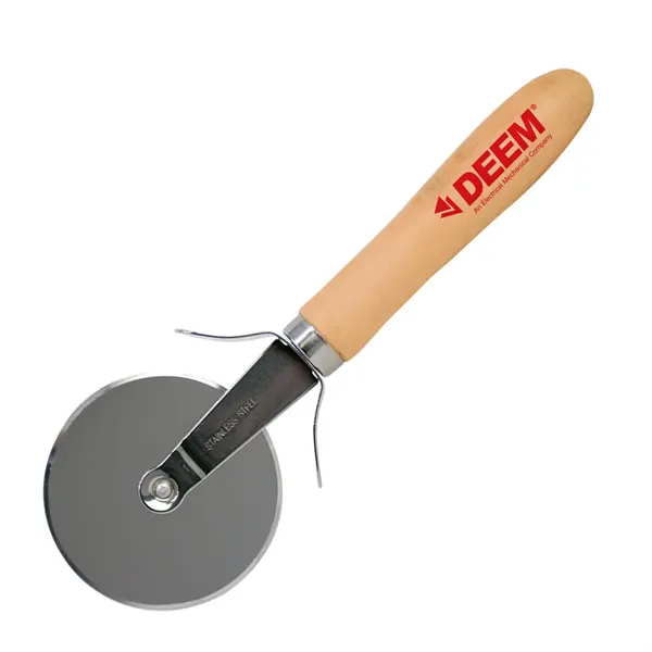 Wood handle Pizza Cutter