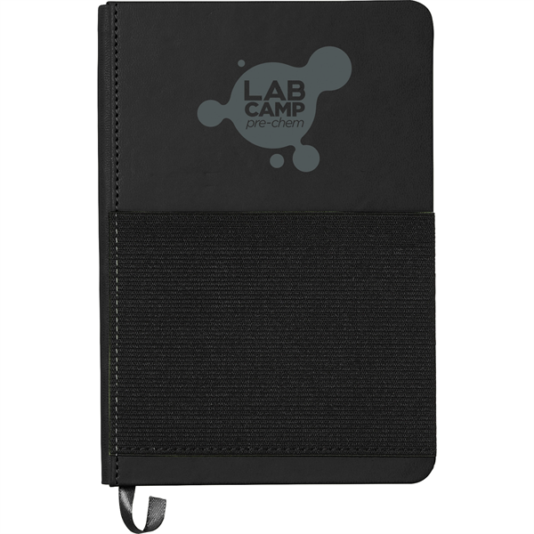 5" x 7" FSC® Mix Elastic Phone Pocket Notebook