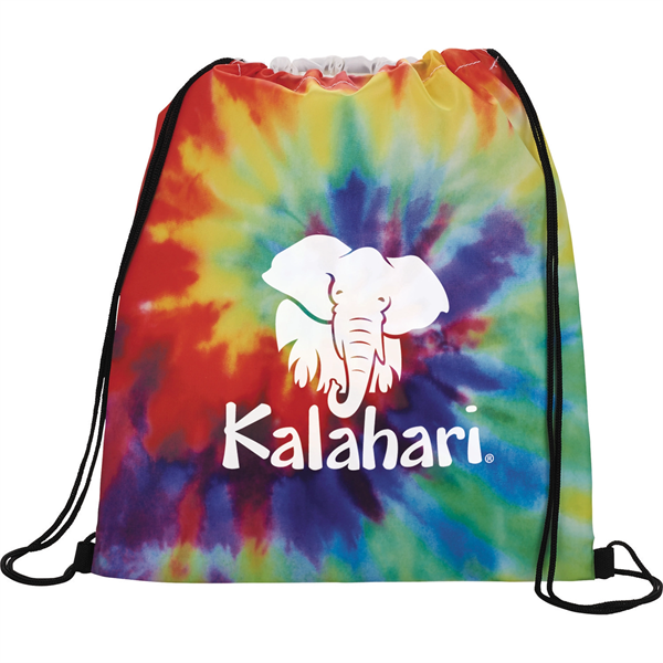 Tie Dye Drawstring Bag