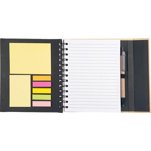 6.5" x 7" FSC® Mix Lock-it Spiral Notebook