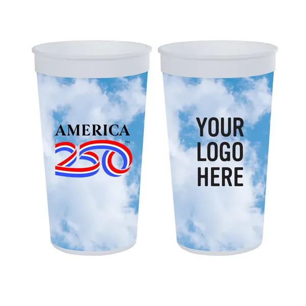 America250™ 32 Oz. Full Color Big Game Stadium Cup